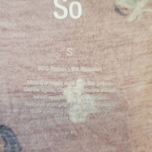 SO, size small, wrap dress - Picture 4 of 4